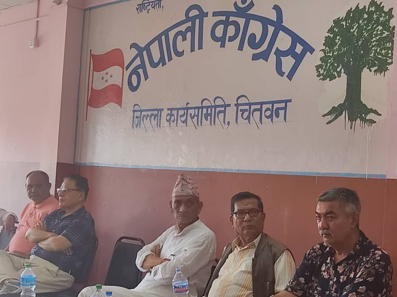 भरतपुरमा स्वतन्त्र उम्मेदवारी घोषणा गर्ने कांग्रेस कार्यकर्ताको कार्यक्रम स्थगित